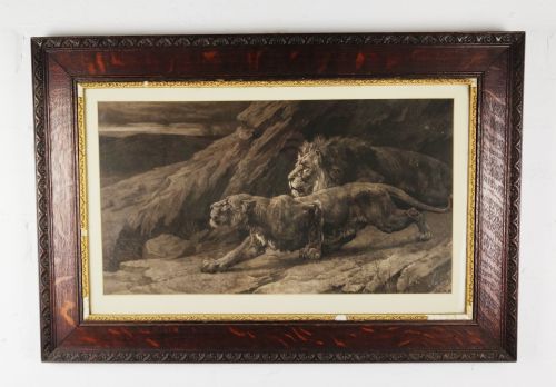 A Lovely 19thc Engraving by Herbert Dicksee 1862- 1942.