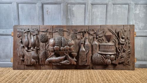 A Huge 19th Century Folk Art Panel.