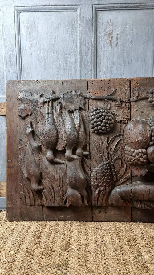 fig 1. A huge 19th century folk art panel.
