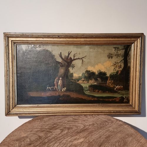 An 18th Century Country Landscape.