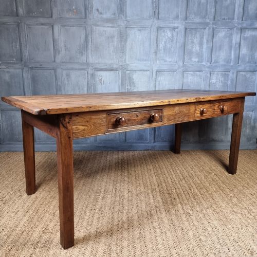 fig 1. An early 19th century farmhouse table.