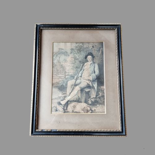An 18th Century Watercolour in the Manner of Francis Wheatley.