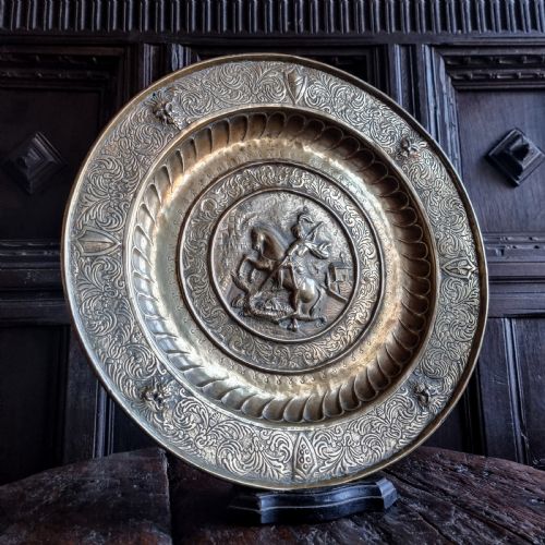 A 17th Century Alms Dish.