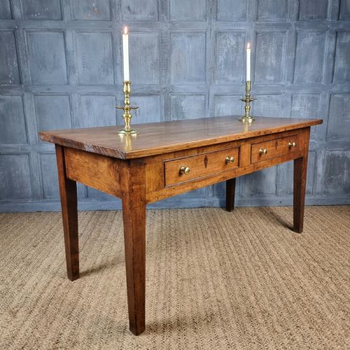 fig 1. A George III farmhouse table.