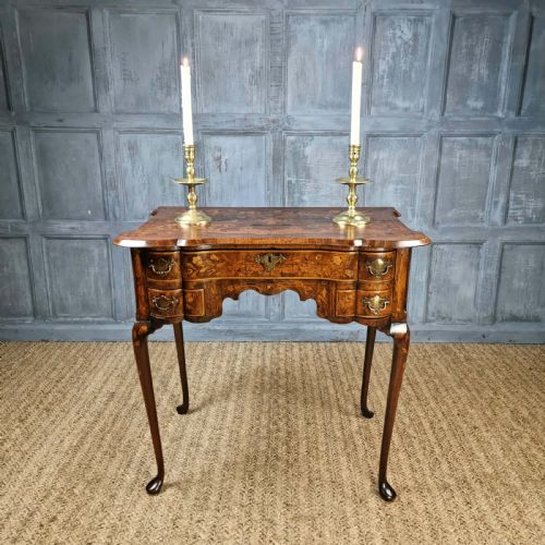 fig 1. A superb 18th century marquetry sidetable.