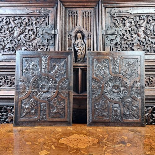 A Pair of Late 17th Century Panels.