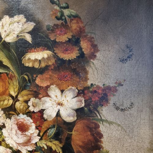A LARGE PAIR OF 18TH CENTURY STYLE STILL LIFE PAINTINGS - ADDITIONAL PHOTO 5
