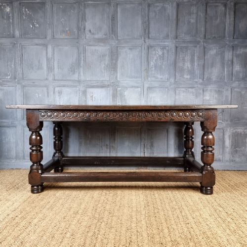 A 17TH CENTURY REFECTORY TABLE - ADDITIONAL PHOTO 1