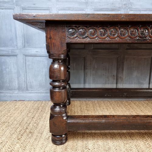 A 17TH CENTURY REFECTORY TABLE - ADDITIONAL PHOTO 2