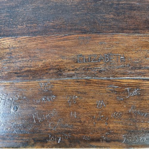 A 17TH CENTURY REFECTORY TABLE - ADDITIONAL PHOTO 5