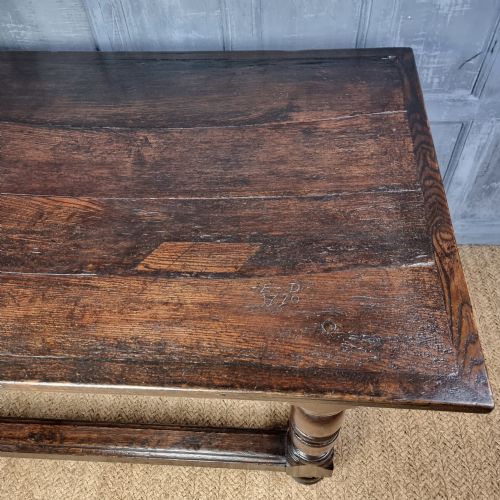 A 17TH CENTURY REFECTORY TABLE - ADDITIONAL PHOTO 7