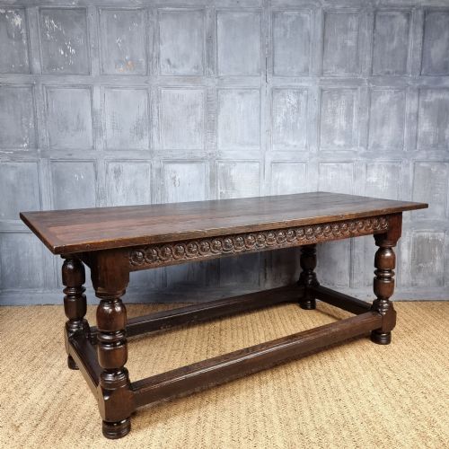 A 17TH CENTURY REFECTORY TABLE - ADDITIONAL PHOTO 8