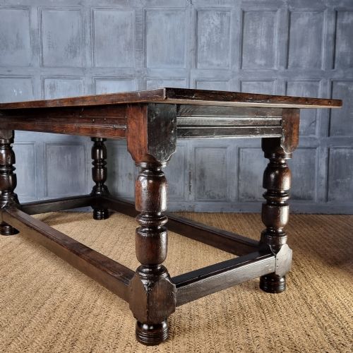 A 17TH CENTURY REFECTORY TABLE - ADDITIONAL PHOTO 11