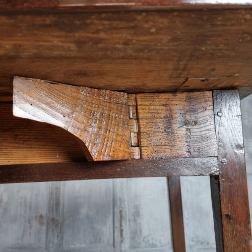 A GEORGE III COUNTRY PEMBROKE TABLE - ADDITIONAL PHOTO 2