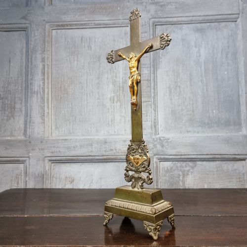 A LATE 18TH EARLY 19TH CENTURY CRUCIFIX - ADDITIONAL PHOTO 1