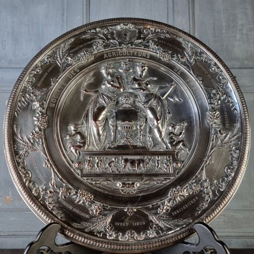 A 19th Century Silver Plated Award By Christofle & Cie. View III