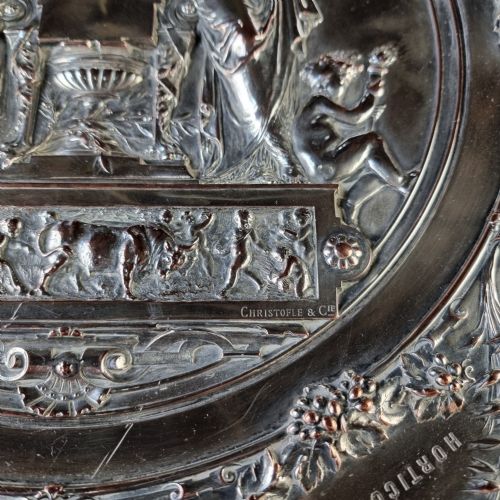 A 19th Century Silver Plated Award By Christofle & Cie. View IV