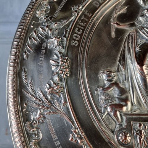 A 19th Century Silver Plated Award By Christofle & Cie. View V