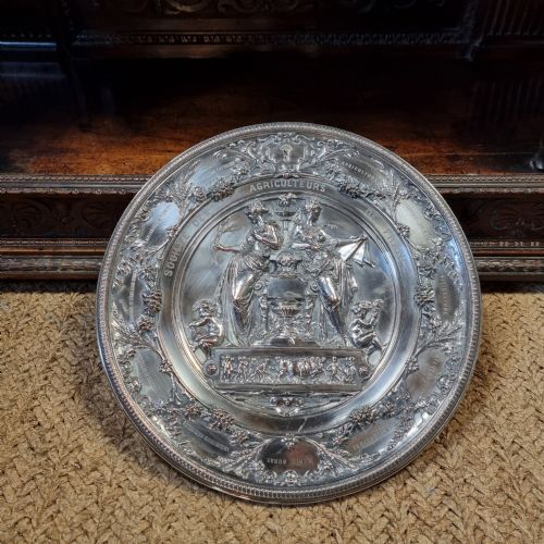 A 19th Century Silver Plated Award By Christofle & Cie. View X