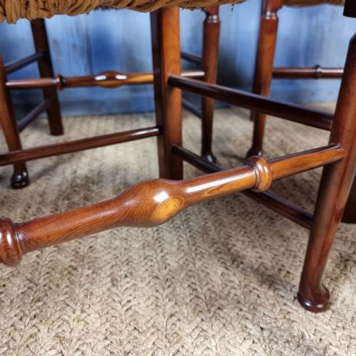 A Set Of 6 Yew Wood Country Chairs. View VII