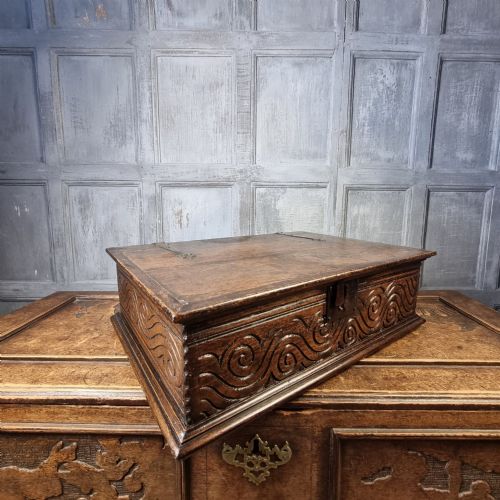 A LATE 17TH CENTURY DESK BOX - ADDITIONAL PHOTO 5