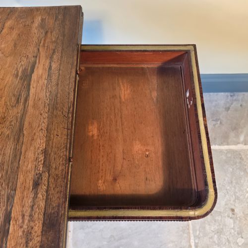 A QUALITY ROSEWOOD CARD TABLE ATTRIBUTED TO GILLOWS CIRCA 1830 - ADDITIONAL PHOTO 7