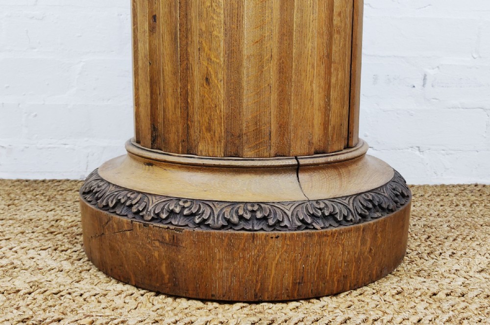 A late 19th century revolving pedestal.  View II