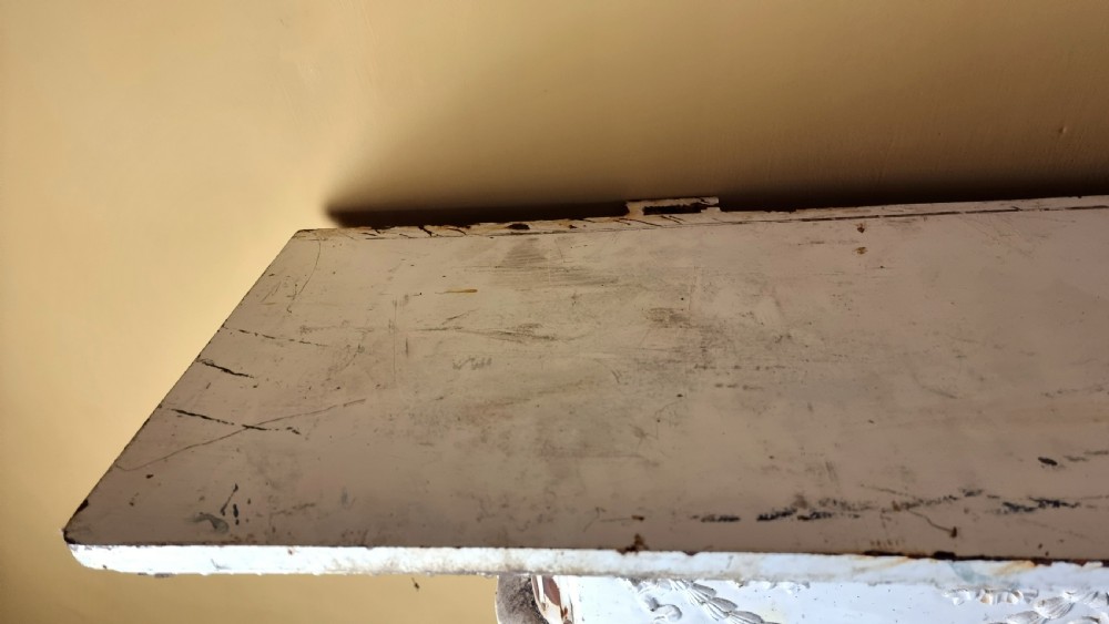 A large 19th century cast iron fire surround. View XI