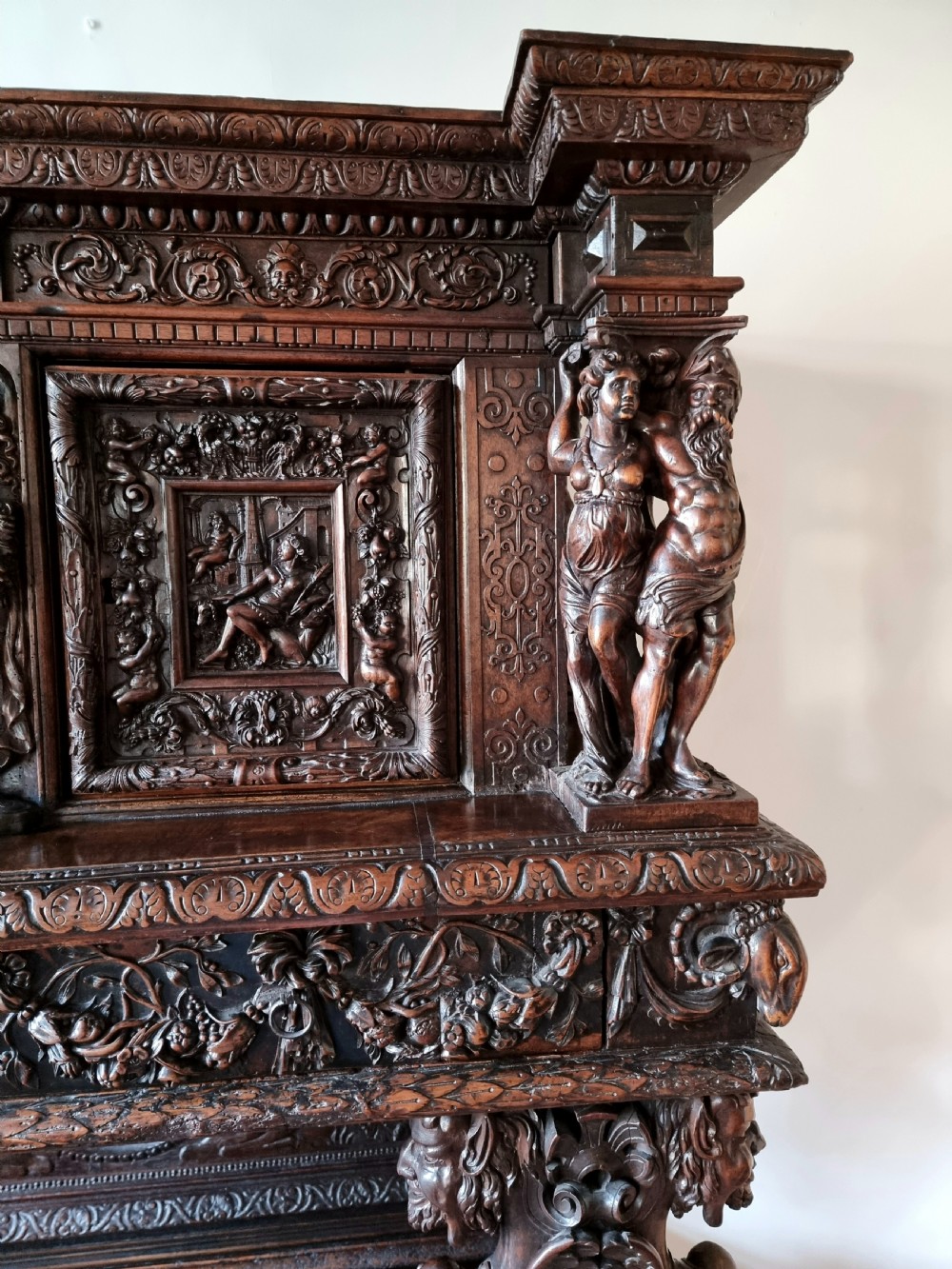 A lavish 16th century renaissance dressoir.  View II