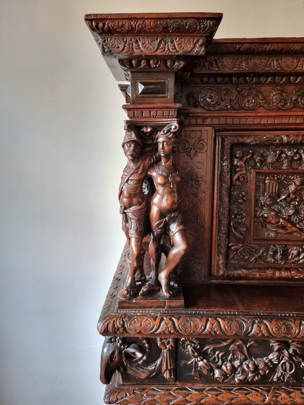 A lavish 16th century renaissance dressoir.  View IV