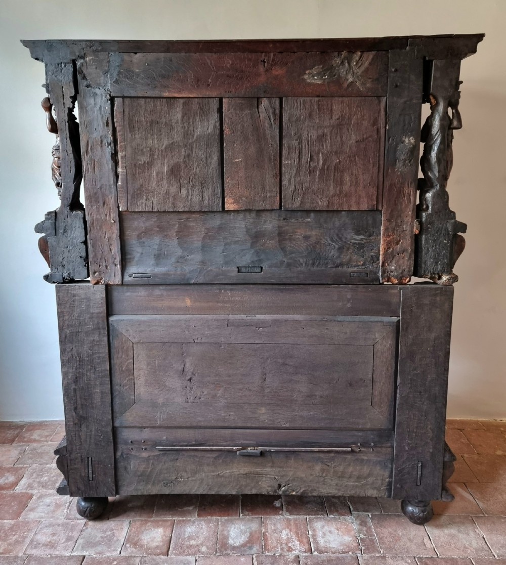 A lavish 16th century renaissance dressoir.  View XVI