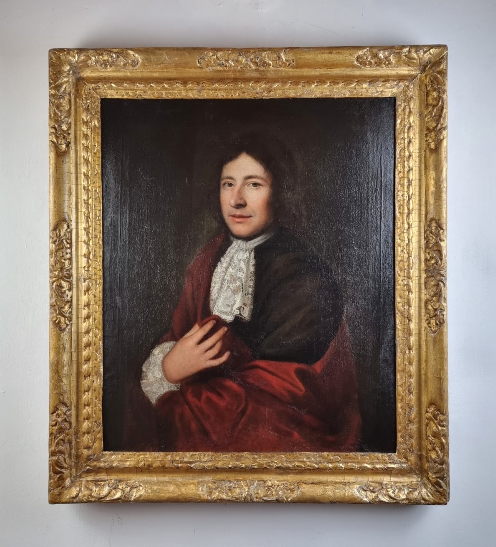 A 17th century portrait of a gentleman. 