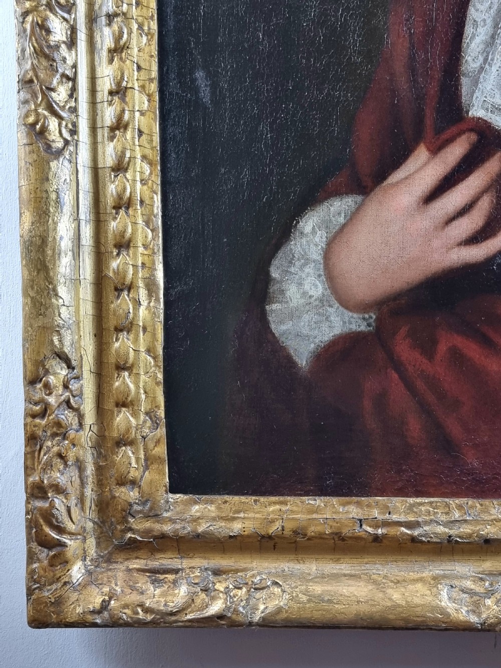 A 17th century portrait of a gentleman.  View VI