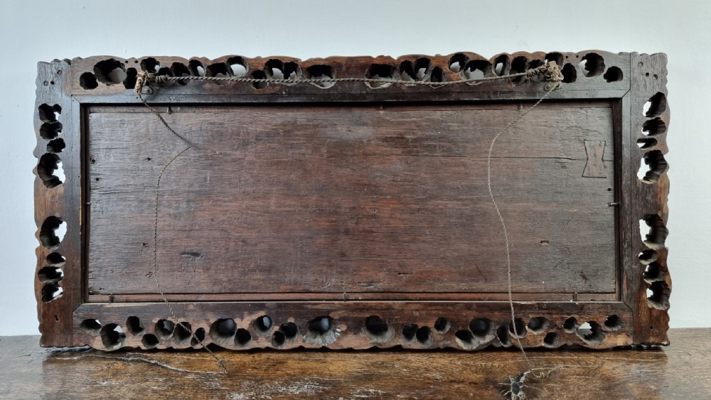 A late 16th - early 17th century carved panel.  View VI