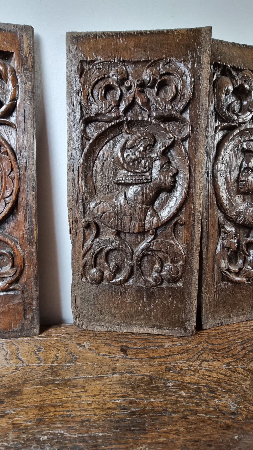 A set of four 16th century romayne panels. View IV