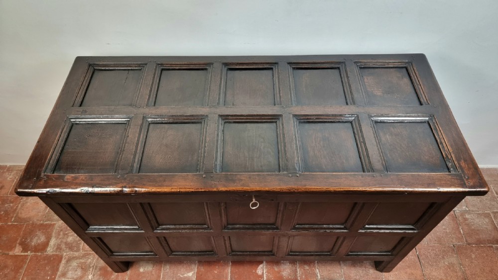 An unusual 17th century style coffer.  View IV