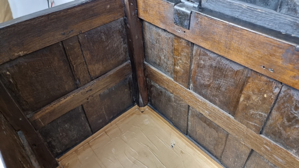 An unusual 17th century style coffer.  View VI