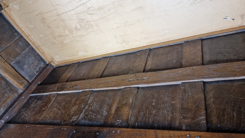 An unusual 17th century style coffer.  View VIII