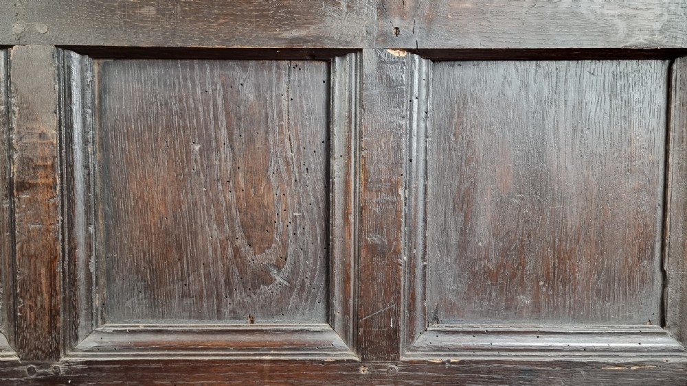 An unusual 17th century style coffer.  View XIII