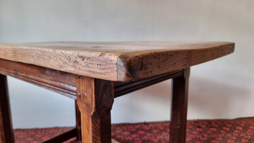 A small George III refectory table. View V