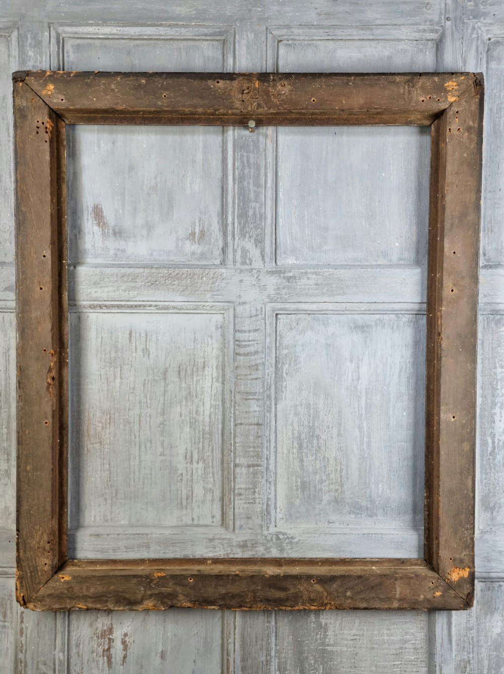 A 17th century gilt carved picture frame.  View VIII
