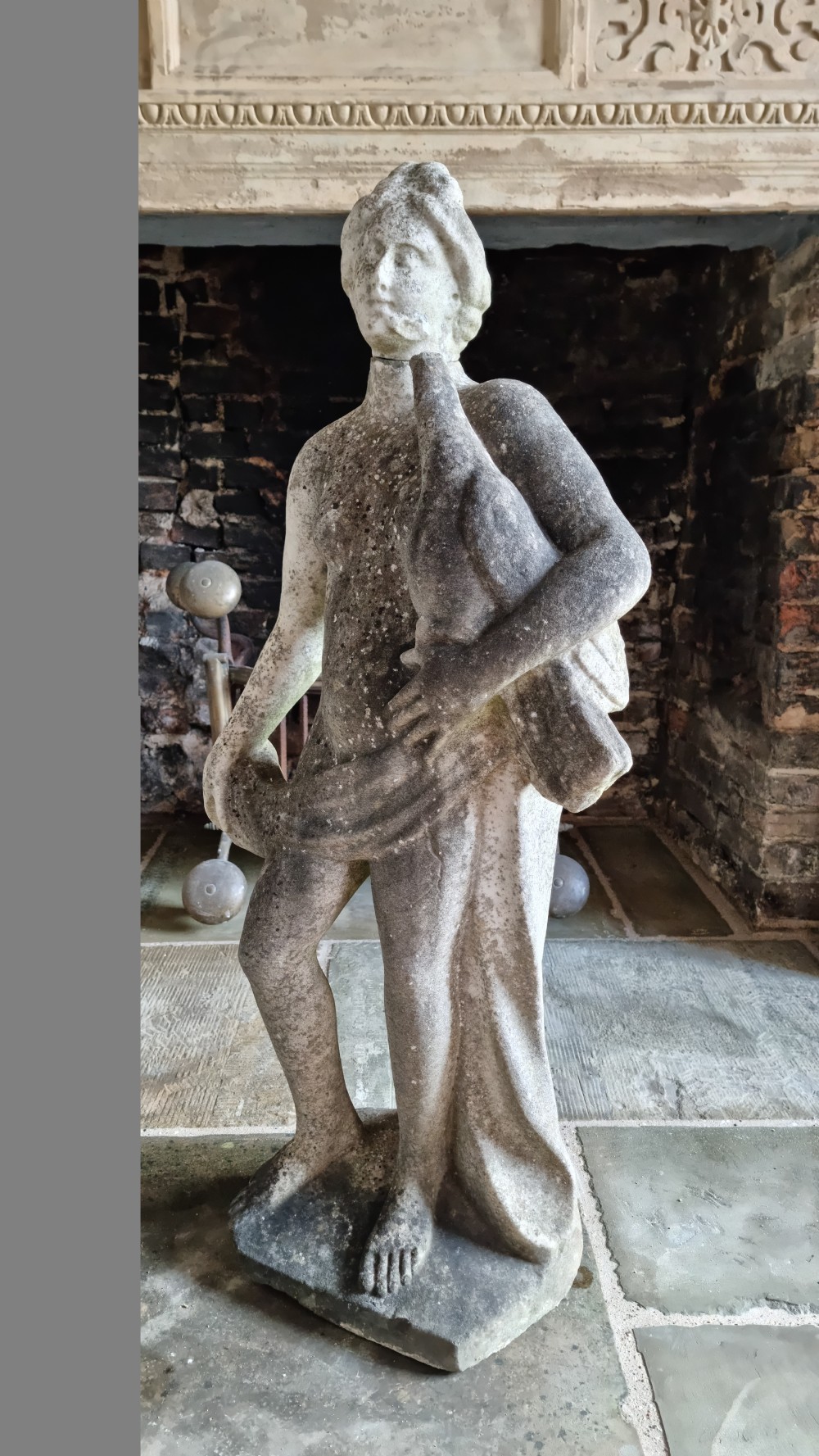 A 17th century marble statue.  View VI
