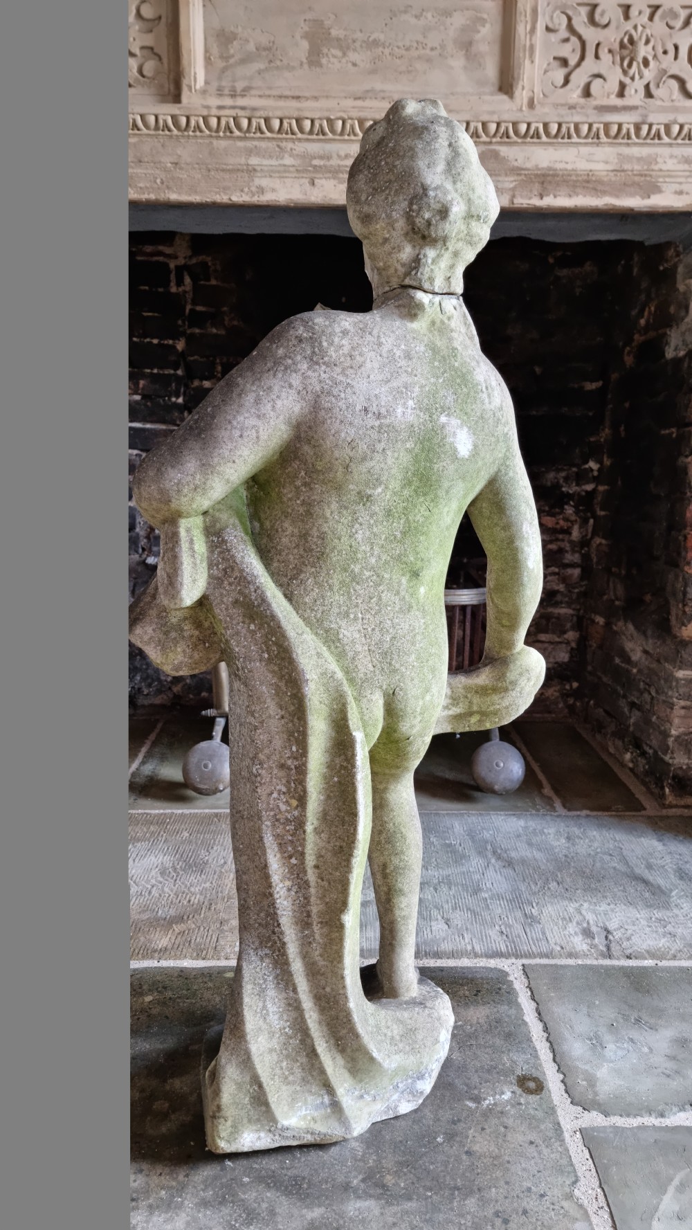A 17th century marble statue.  View VII