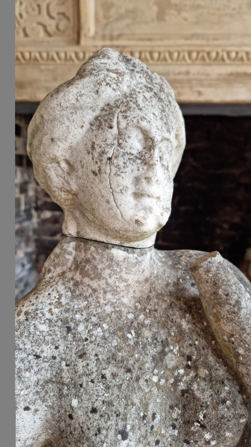 A 17th century marble statue.  View IX