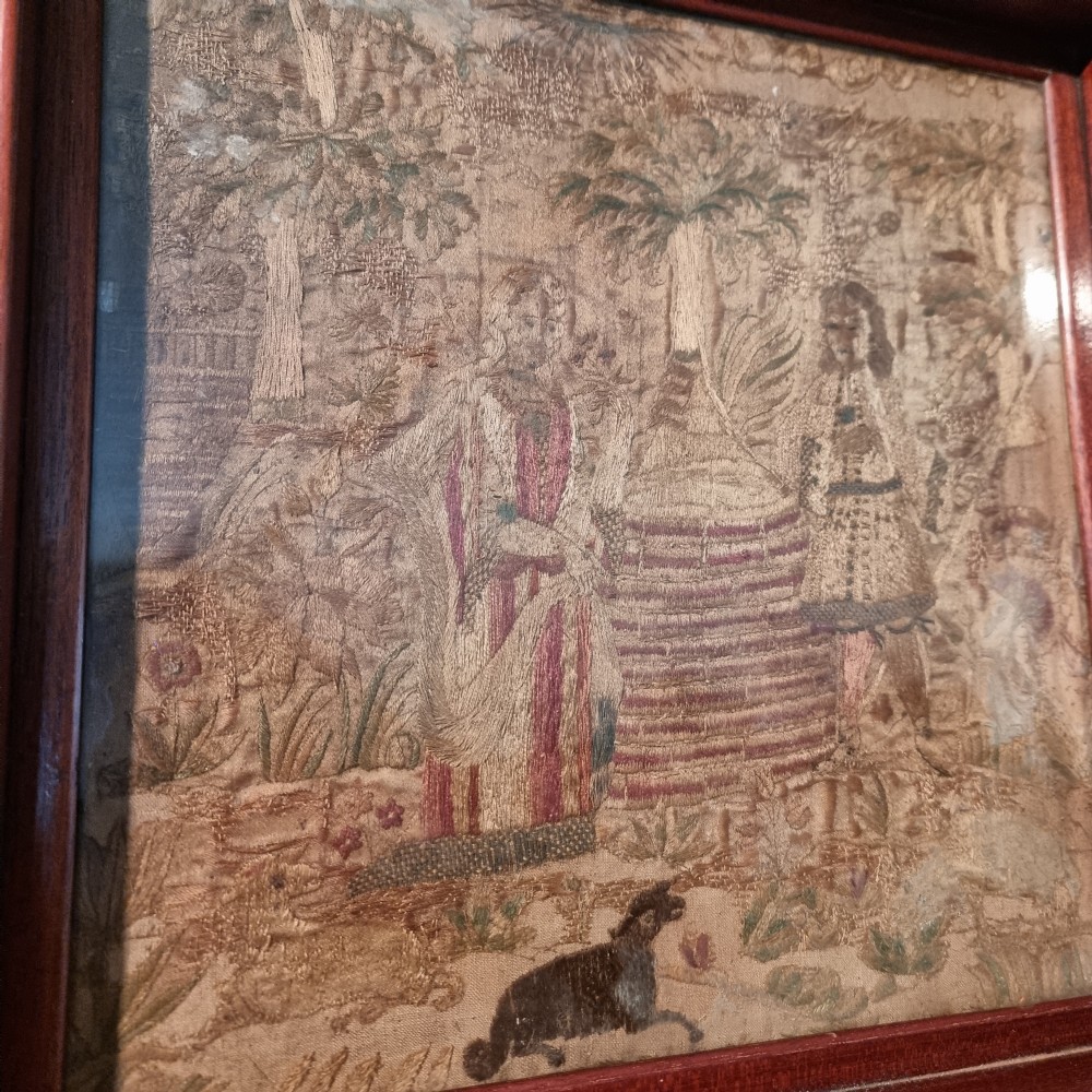 A 17th century silk work picture View II