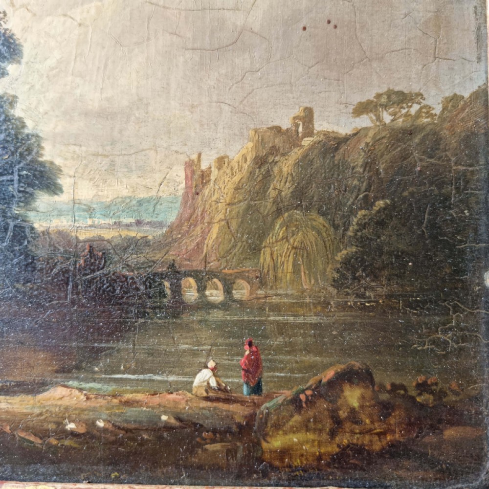 A small 18th century landscape.  View V