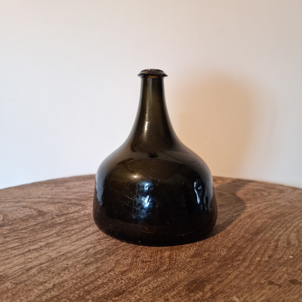 An early 18th century onion bottle. View II