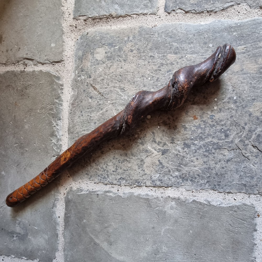 A 19th century Irish Shillelagh View V