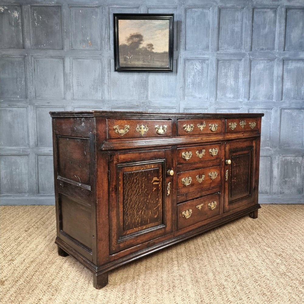 An 18th century dresser base.  View VII