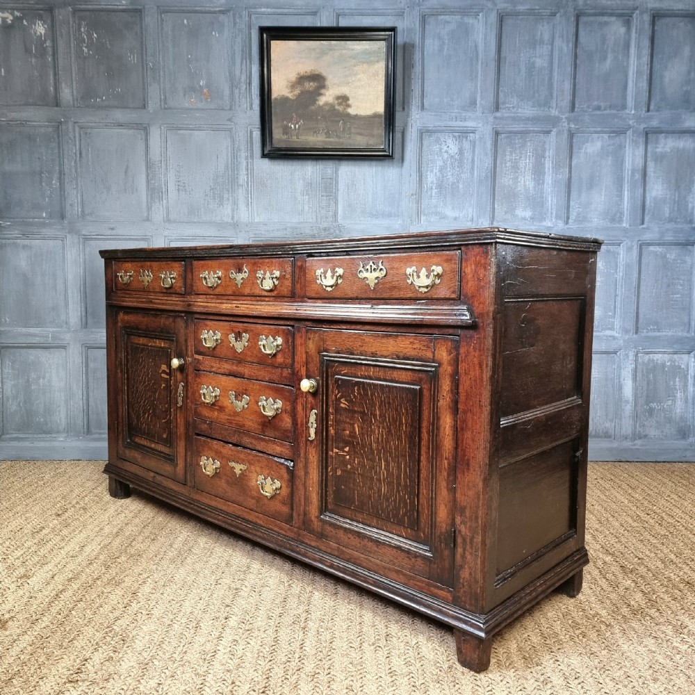 An 18th century dresser base.  View VIII